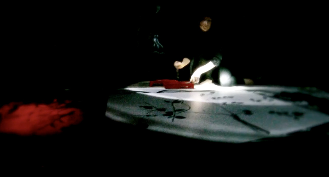 Miriam Bossard Project - Aerosol Experience - Painting performance