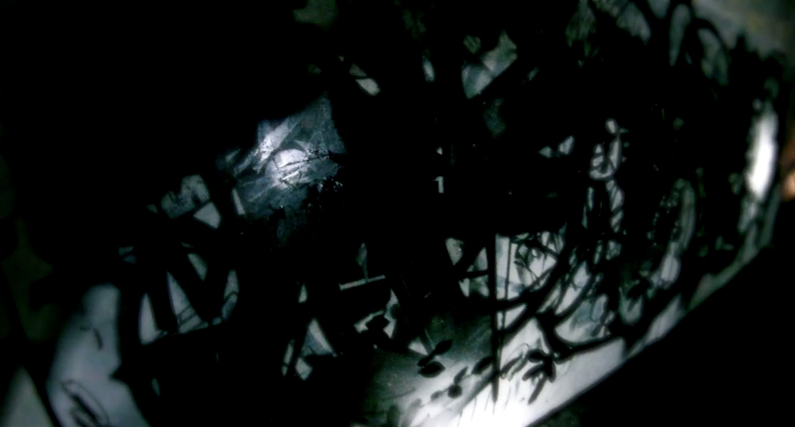 Miriam Bossard Project - Aerosol Experience - Painting performance