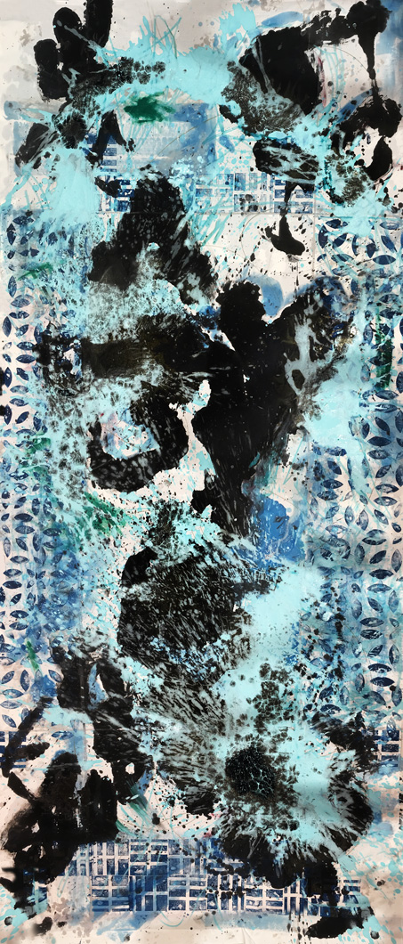 Miriam Bossard Project - Duality - Painting performance