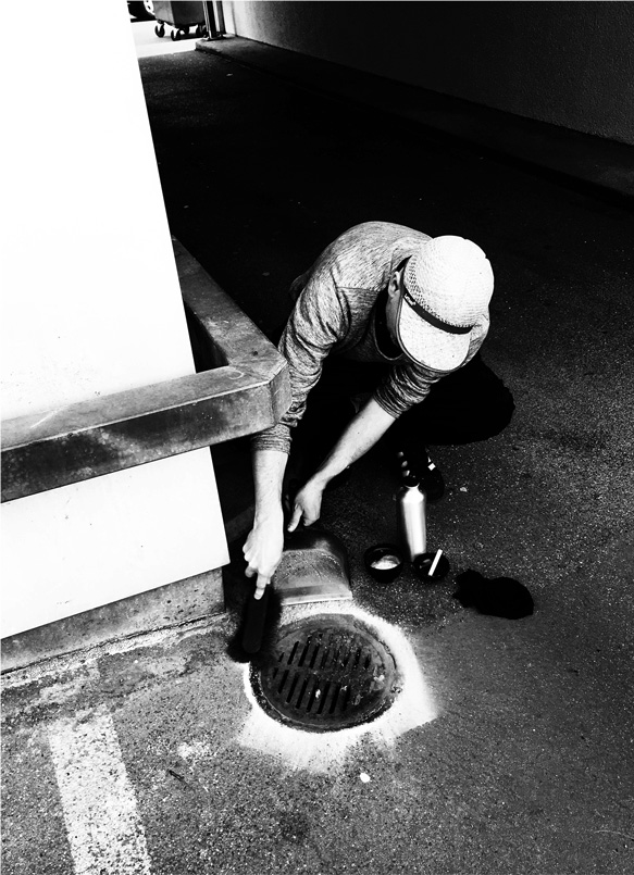 Miriam Bossard Project - Form is Emptiness - Art in public space / painting