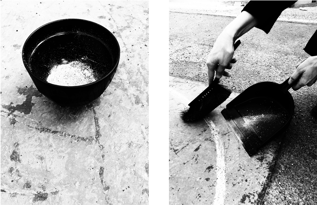 Miriam Bossard Project - Form is Emptiness - Art in public space / painting