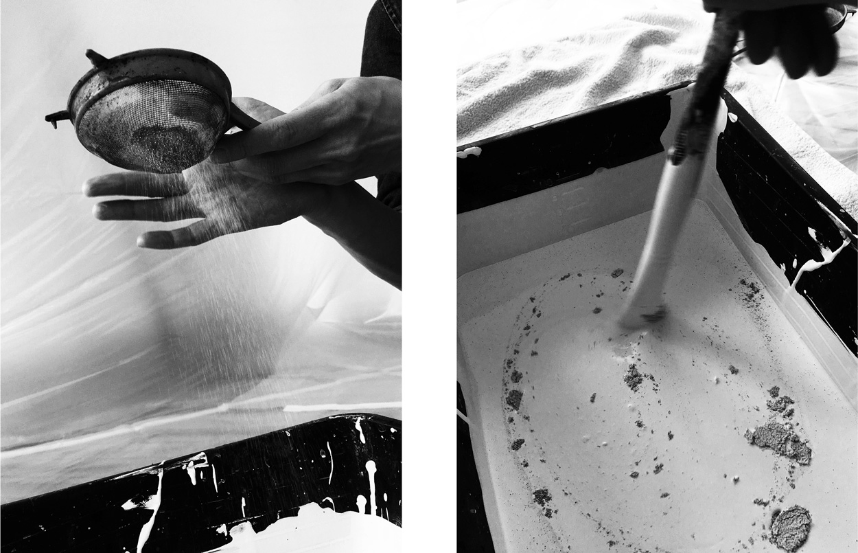 Miriam Bossard Project - Form is Emptiness - Art in public space / painting