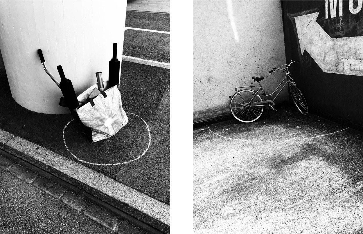 Miriam Bossard Project - Form is Emptiness - Art in public space / painting