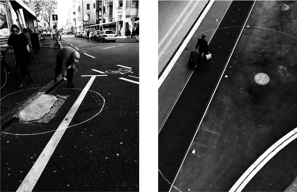 Miriam Bossard Project - Form is Emptiness - Art in public space / painting