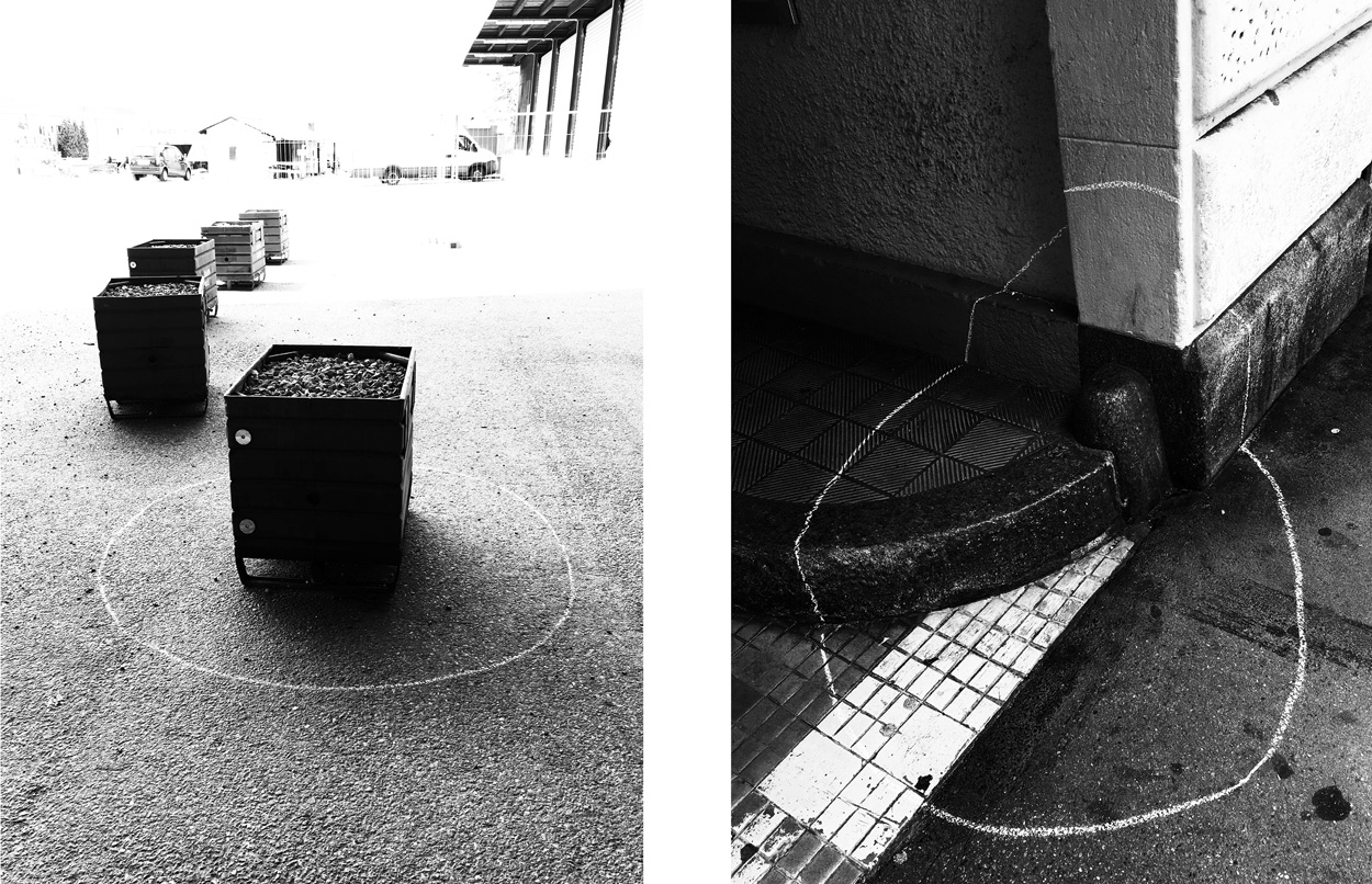 Miriam Bossard Project - Form is Emptiness - Art in public space / painting