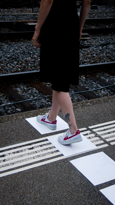 Miriam Bossard Project - Hurt - Painting performance
